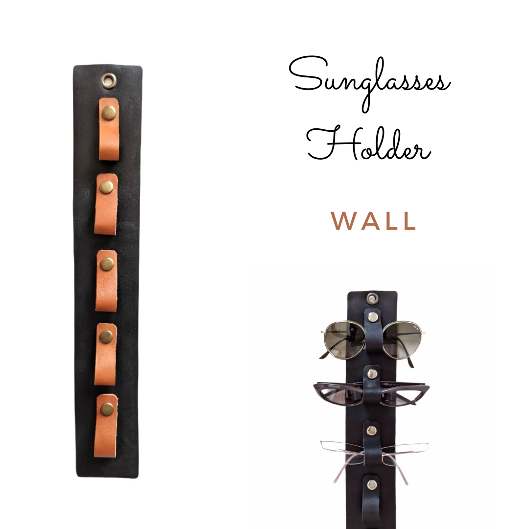 Leather Sunglasses Holder