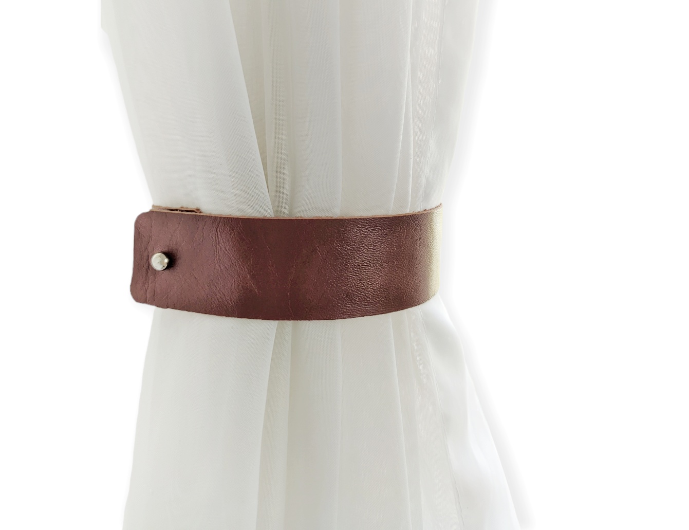 Leather Curtain Tie Back
